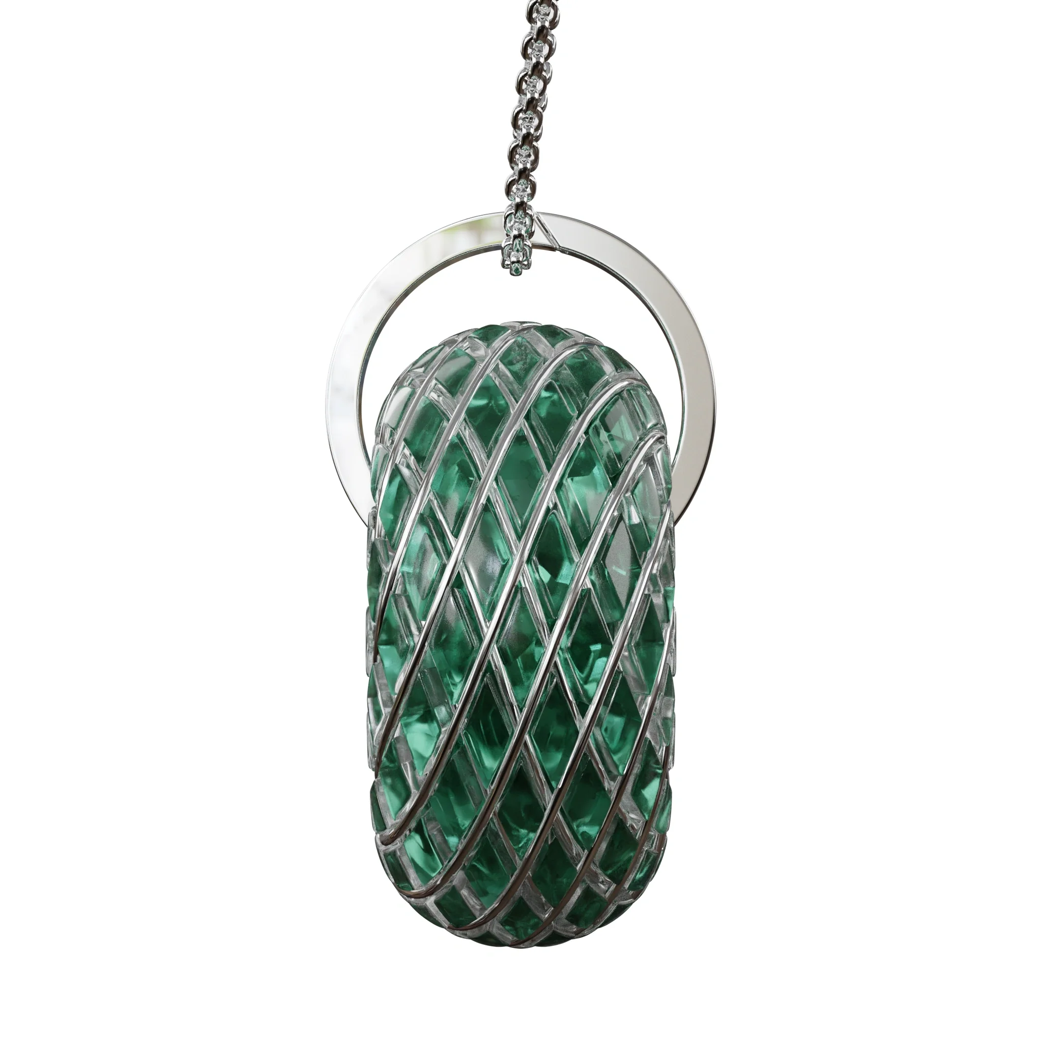 Heart Stone iTorus iZ Crystal Toroidal Pendant - Image 13